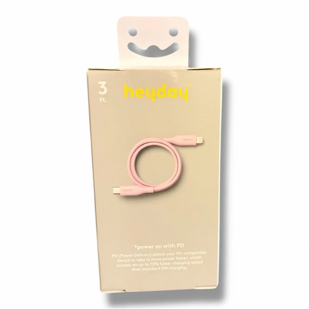 Heyday Fast Charging Cable - Pink
